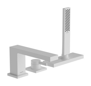 Hansgrohe Tecturis E 3-otworowa jednouchwytowa bateria na brzeg wanny 73443700