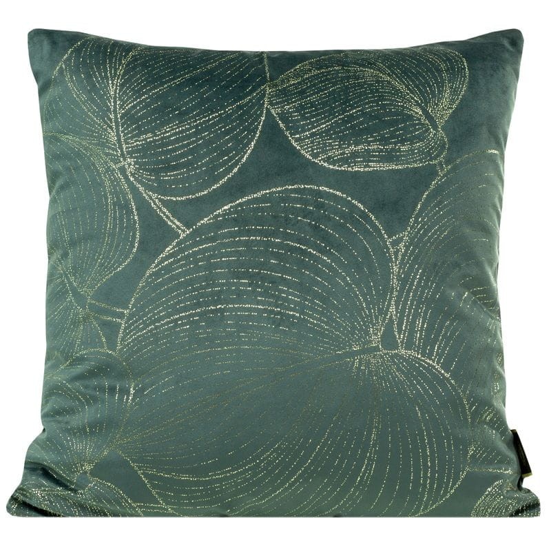 POSZEWKA WELUR VELVET WZÓR 45X45 CM MIĘTOWA