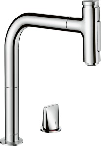 Hansgrohe Metris Select M71 2-otworowa bateria kuchenna z wylewką 73818000