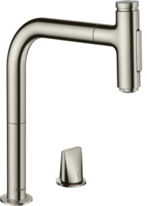 Hansgrohe Metris Select M71 2-otworowa bateria kuchenna z wylewką 73818800