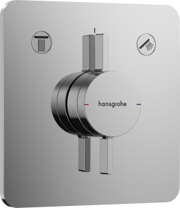 Hansgrohe DuoTurn Q Bateria z mieszaczem do 2 odbiorników 75414000