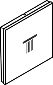Hansgrohe Symbol Głowica górna Rain wielki 93107000