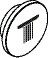 AXOR Symbol strumień Rain duży do modułu Select 93308000