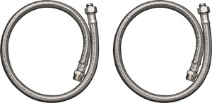 Hansgrohe Wąże przyłączeniowe do 2-otworowego termostatu na brzeg wanny 96387000