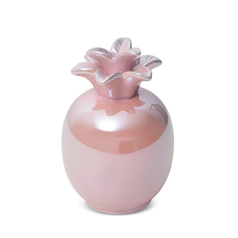 FIGURKA DEKORACYJNA OZDOBA ANANAS 9X14 CM RӯOWA