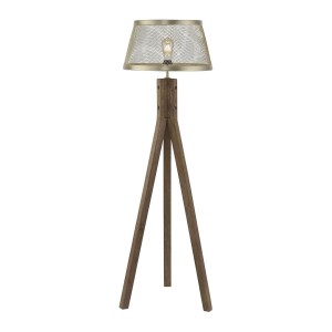 LAMPA PODŁOGOWA FREDERIK 1 MOSIĄDZ MATOWY LEUCHTENDIREKT 11424-60