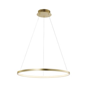 LAMPA WISZĄCA CIRCLE 1 ZŁOTY LEUCHTENDIREKT 11524-12