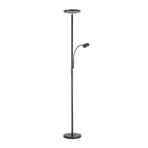 LAMPA PODŁOGOWA HANS 2 - CZARNY LEUCHTENDIREKT - 11709-18