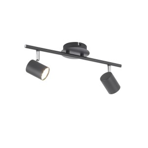 LAMPA SUFITOWA TARIK 2 ANTRACYT LEUCHTENDIREKT 11942-13