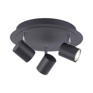 LAMPA SUFITOWA TARIK 3 ANTRACYT LEUCHTENDIREKT 11943-13