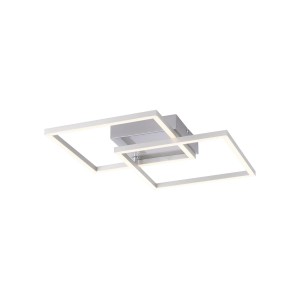 LAMPA SUFITOWA IVEN 2 PUNKTOWA SREBRNY LEUCHTENDIREKT 14002-55