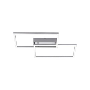 LAMPA SUFITOWA IVEN 2 PUNKTOWA SREBRNY LEUCHTENDIREKT 14018-55