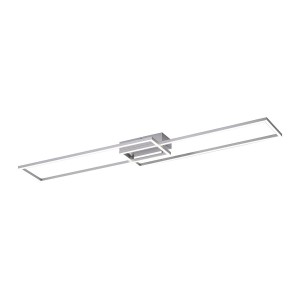 LAMPA SUFITOWA IVEN 2 PUNKTOWA SREBRNY LEUCHTENDIREKT 14019-55