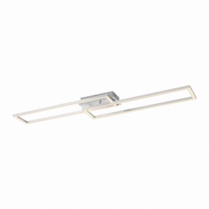 LAMPA SUFITOWA IVEN 1 PUNKTOWA SREBRNY LEUCHTENDIREKT 14691-55