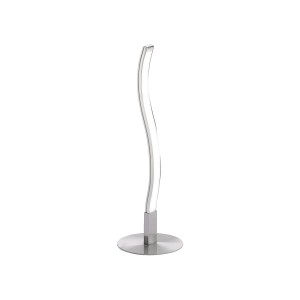 LAMPA STOŁOWA WAVE 1 SREBRNY LEUCHTENDIREKT 15128-55