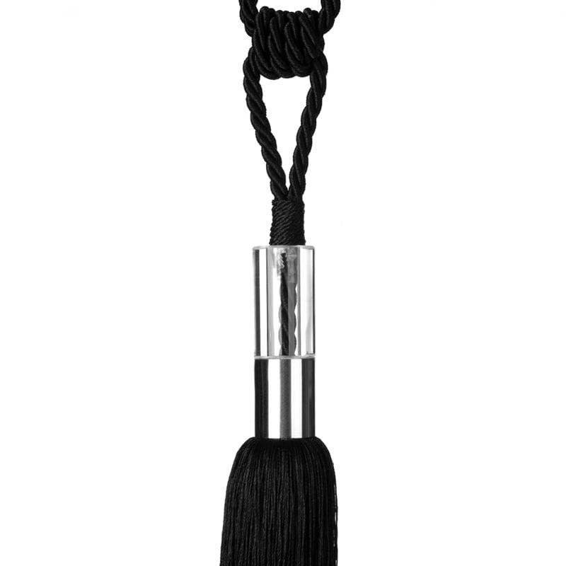 SZNUR UPINACZ DO ZASŁON CHWOST 72X33 CM CZARNY