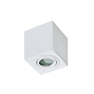 AZZARDO BRANT SQUARE IP44 WHITE AZ2822