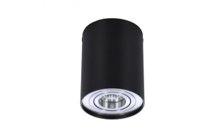 Plafon BROSS 1 black/aluminium (AZ0779 | GM4100-BK) - AZZARDO