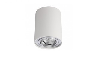 Plafon BROSS 1 white/aluminium (AZ0781 | GM4100-WH-ALU) - AZZARDO