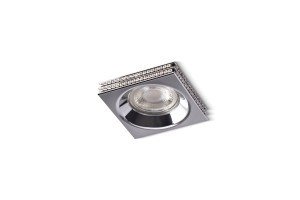 Lampa wpuszczana EVA SQUARE chrome (AZ1460 | NC1519SQ-CH) - AZZARDO