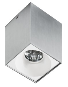 AZZARDO HUGO 1 ALU PLAFON AZ0828
