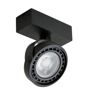 Plafon JERRY 1 230V black (AZ1367 | GM4113-BK) - AZZARDO