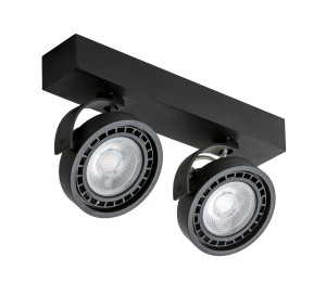 Plafon JERRY 2 230V black (AZ1370 | GM4205-BK) - AZZARDO