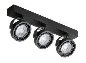 Plafon JERRY 3 230V black (AZ1886 | GM4302-BK) - AZZARDO