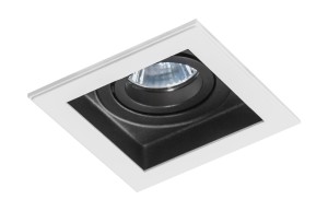 Lampa wpuszczana MINORKA white/black (AZ1362 | GM2115-WH-BK) - AZZARDO