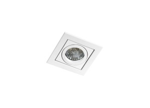 Lampa wpuszczana PACO 1 aluminium (AZ0795 | GM2103-ALU) - AZZARDO