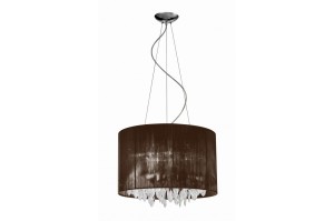 Lampa wisząca ADAM S PENDANT stelaż AZ 1841 + AZ 2588 klosz white | biały - średnica 30 - Azzardo - żyrandol