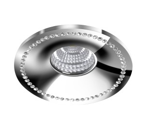 Lampa wisząca Silver Ball 35 (AZ0732) - Azzardo - żyrandol