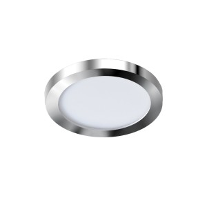 Lampa wpuszczana SLIM 9 ROUND IP44 3000k black (AZ2834) - AZZARDO