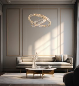 Lampa wisząca SPARK PENDANT 40+60+80 DIMM Złoty (AZ5794) - Azzardo