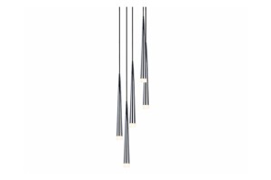 Lampa wisząca STYLO 3 czarny (MD 1220B-3 BLACK Azzardo) - żyrandol