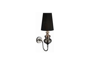 Kinkiet BAROCO czarny (AB7121-1SBLACK Azzardo)