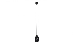 Lampa wisząca IZZA 1 shiny black (AZ0130 Azzardo) - żyrandol