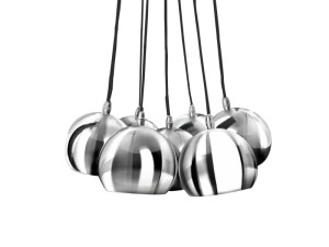 Noa 1 (chrome/white) (AZ1045) Azzardo - żyrandol