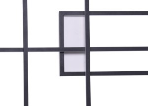 AZZARDO QUADRATUS WALL DIMM BLACK AZ2994