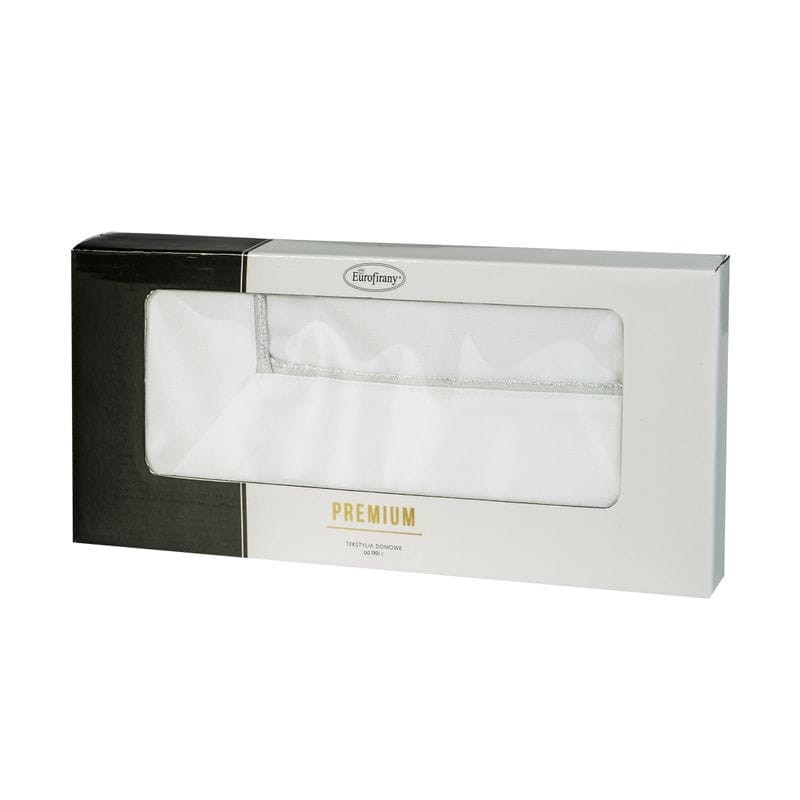 OBRUS MADELE 85 X 85 CM BIAŁY bieżnik