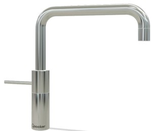 Quooker Bateria Kran Nordic Square CHR z mieszaczem Chrom NMSCHR