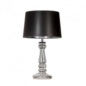 4Concept Lampa stołowa Petit Trianon Transparent Black L051361262