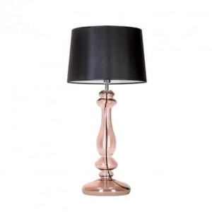 4Concept Lampa stołowa Versailles Transparent Copper L204461247