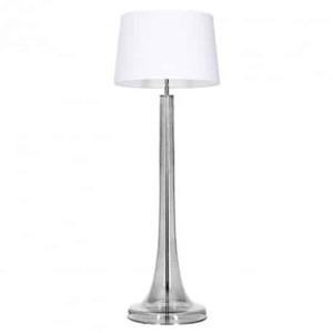 Lampa podłogowa ZURICH TRANSPARENT BLACK 4Concepts L213282259