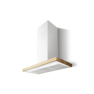 Elica - Okap ścienny BIO WH/A/90 ROVERE Biały + dąb