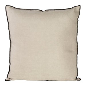 POSZEWKA DEKORACYJNA BAWEŁNA LEN 45X45 CM BEŻOWA
