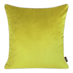 POSZEWKA WELUROWA VELVET 45X45 CM JASNOZIELONA