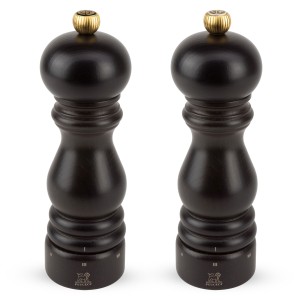 Peugeot PARIS Zestaw młynków sól + pieprz 18 cm, czekolada