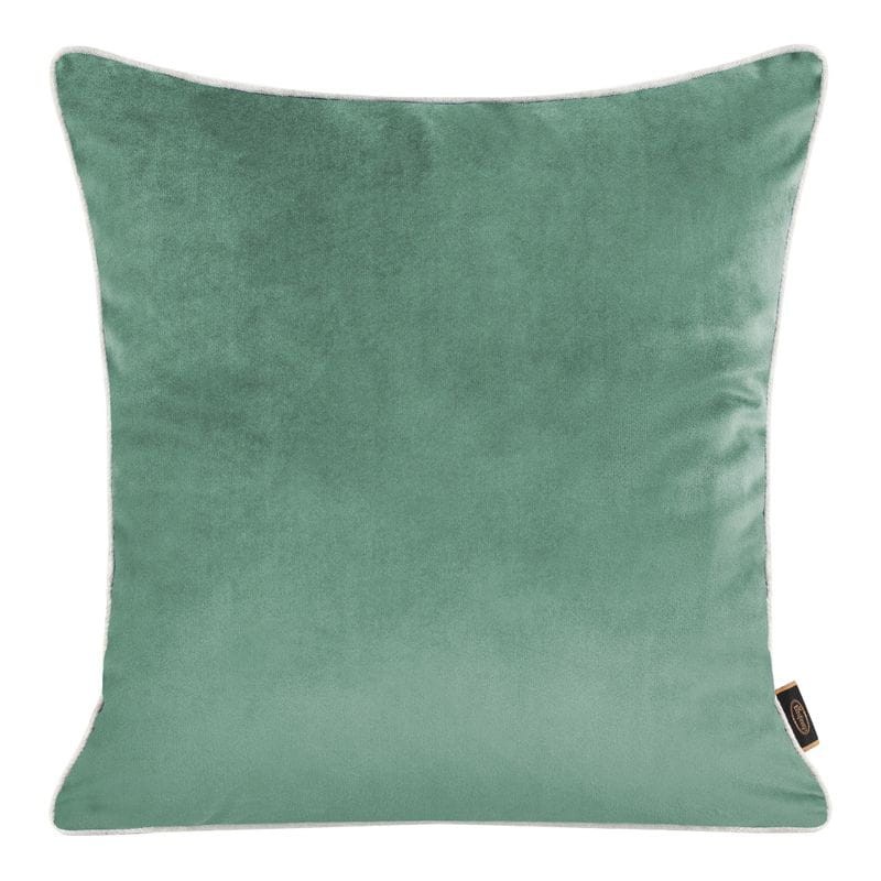 POSZEWKA WELUROWA VELVET 45X45 CM TURKUSOWA