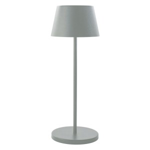 Verlo Lampka stołowa, szara, aluminium, ORIS